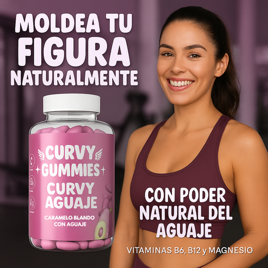 🍑 Curvy Gummies™ | El secreto natural para unas curvas soñadas