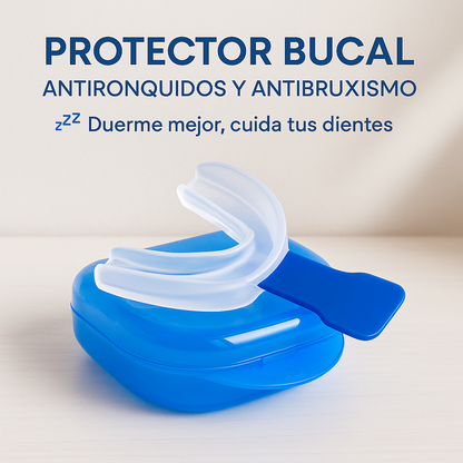 Protector Bucal - Antirronquidos 😴 y Antibruxismo 🦷