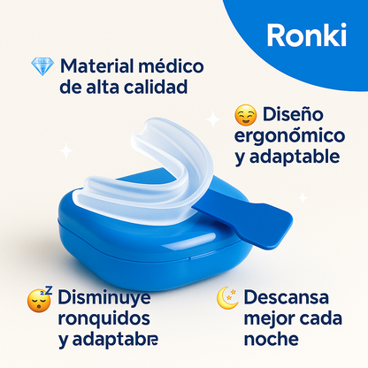 Protector Bucal - Antirronquidos 😴 y Antibruxismo 🦷